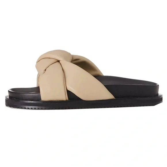 ALIAS MAE Sofia Leather Sandals - Natural - Picture 4 of 8